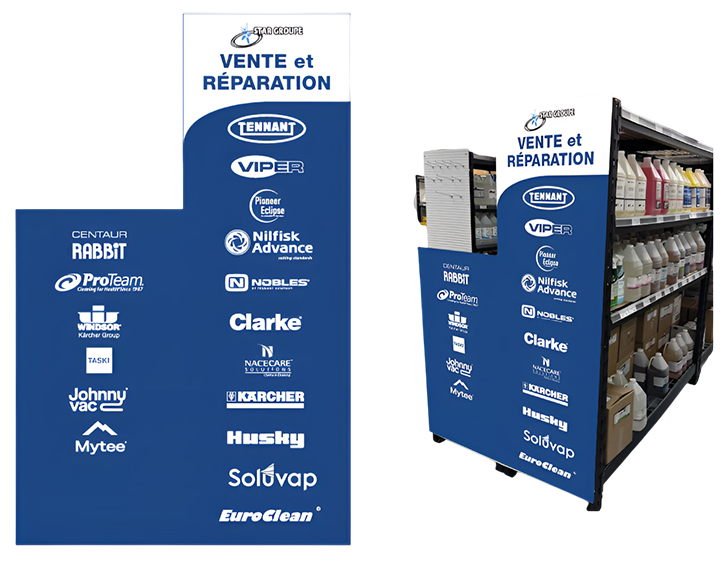 Liste marques de produits d'entretien Québec